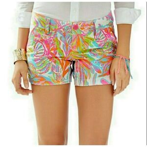 Lilly Pulitzer | Callahan Short Scuba To Cubaa Size 0
